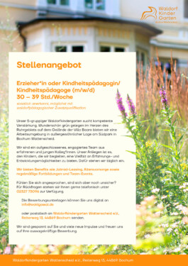 Waldorfkindergarten Bochum-Wattenscheid